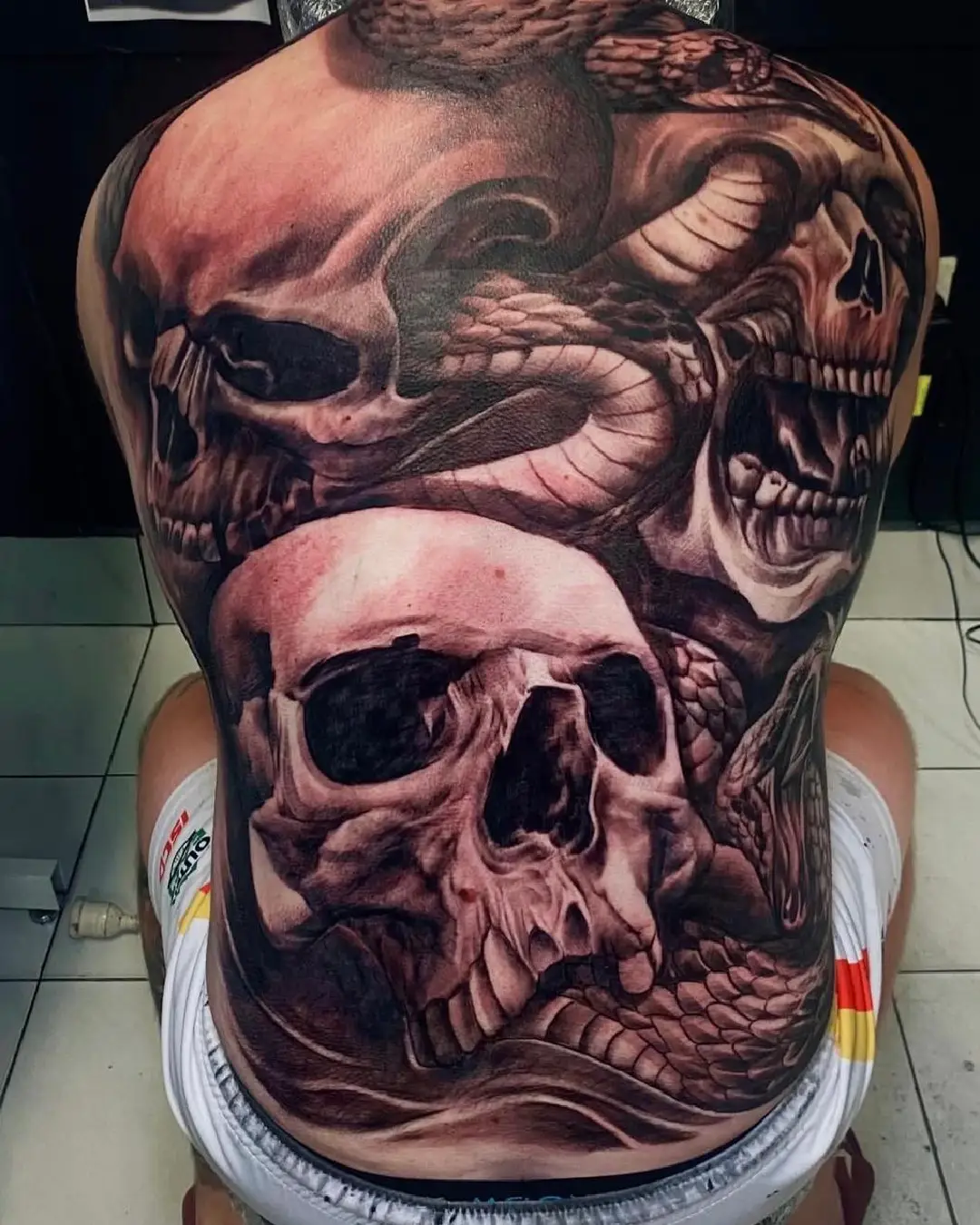 Large-Scale Tattoos in Bali example at Mex Tattoos Bali