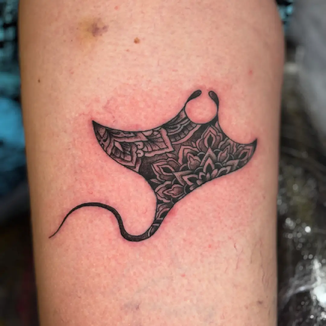 Geometric & Mandala tattoo example 1 by Mex Tattoos Bali