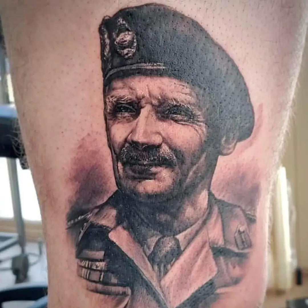 Portrait tattoo example 2 by Mex Tattoos Bali