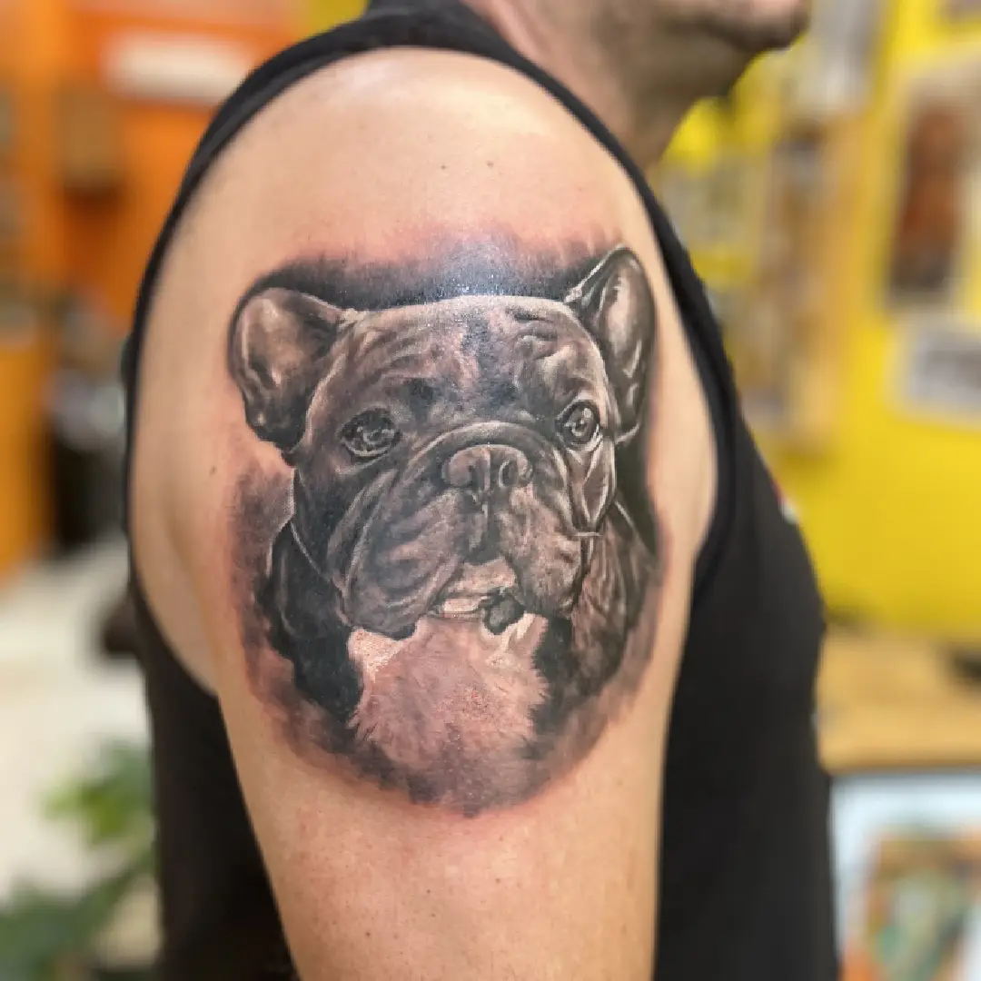Portrait tattoo example 4 by Mex Tattoos Bali