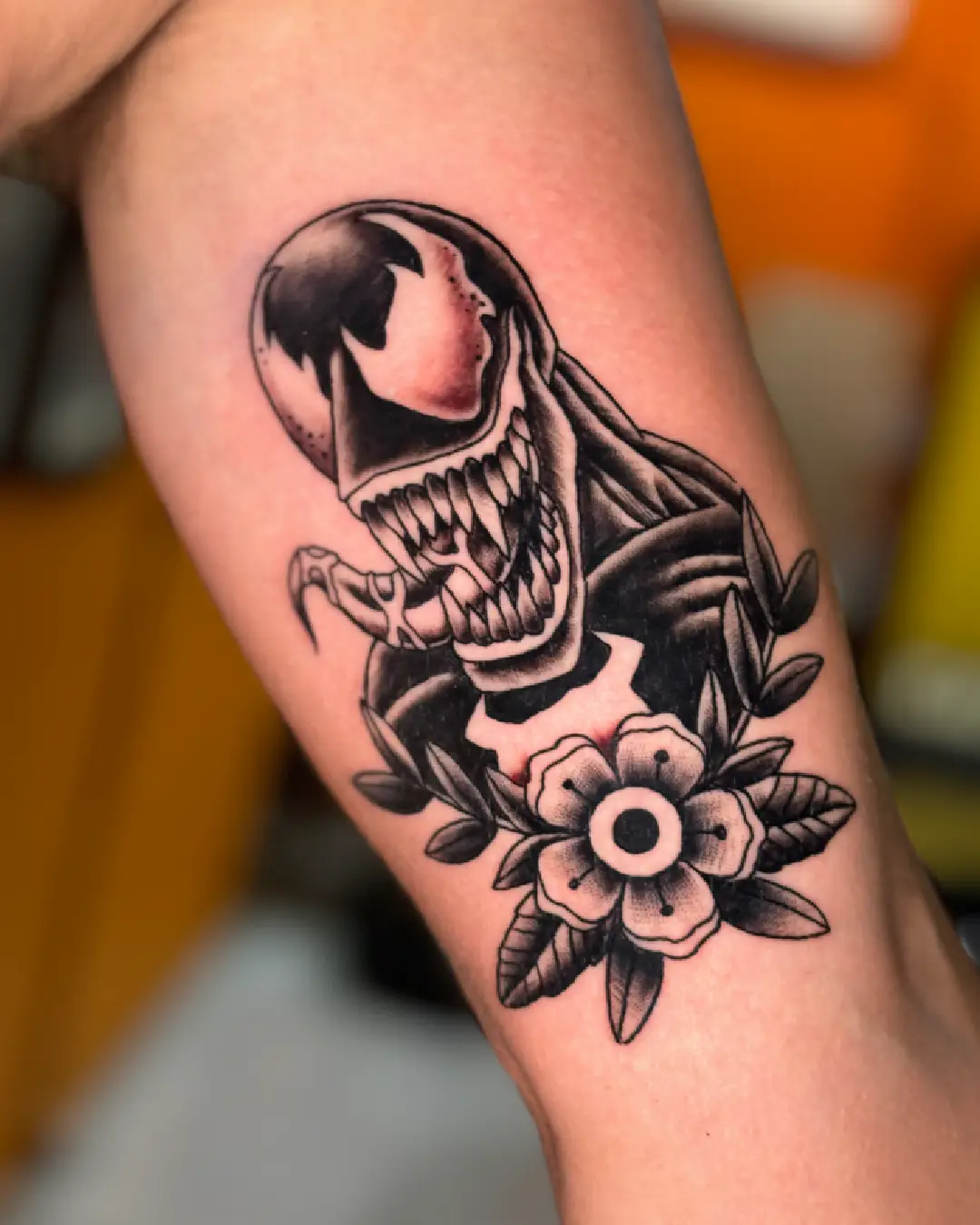 Old School tattoo at Mex Tattoos Bali