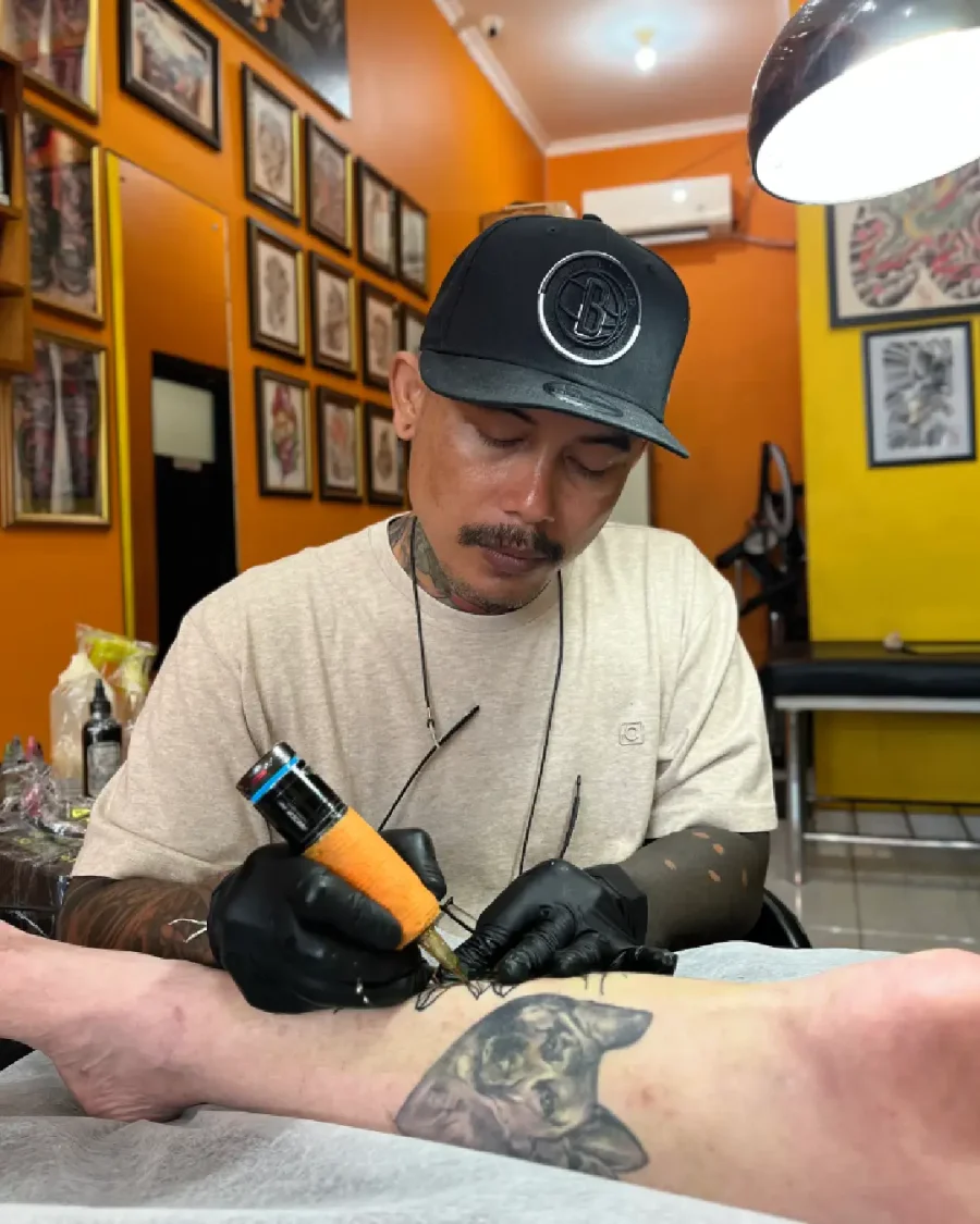 Sugi, tattoo artist at Mex Tattoos Bali