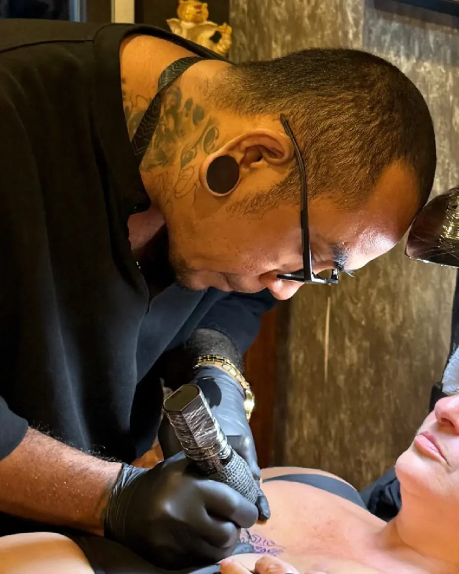 Cupin, tattoo artist at Mex Tattoos Bali
